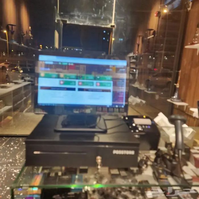 كاشير بقالة بمعالج i5 رام 8 هارد 256 ssd بضمان سنة استبدال 10