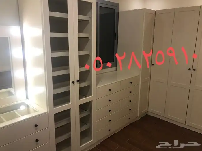 تفصيل غرف ملابس خزائن 19