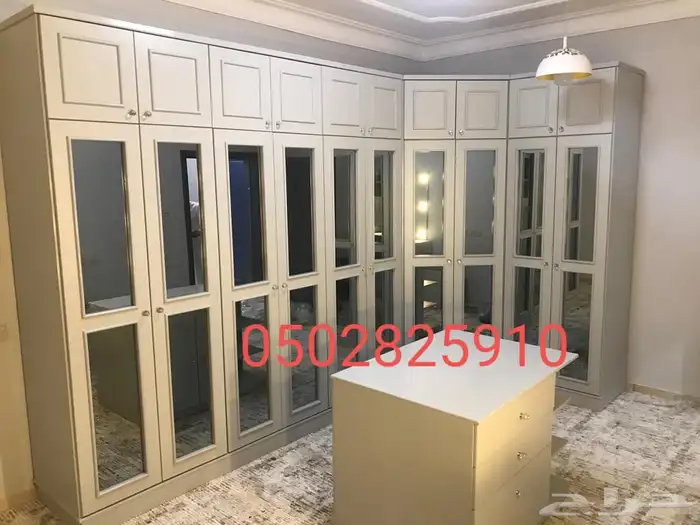 تفصيل غرف ملابس خزائن 21