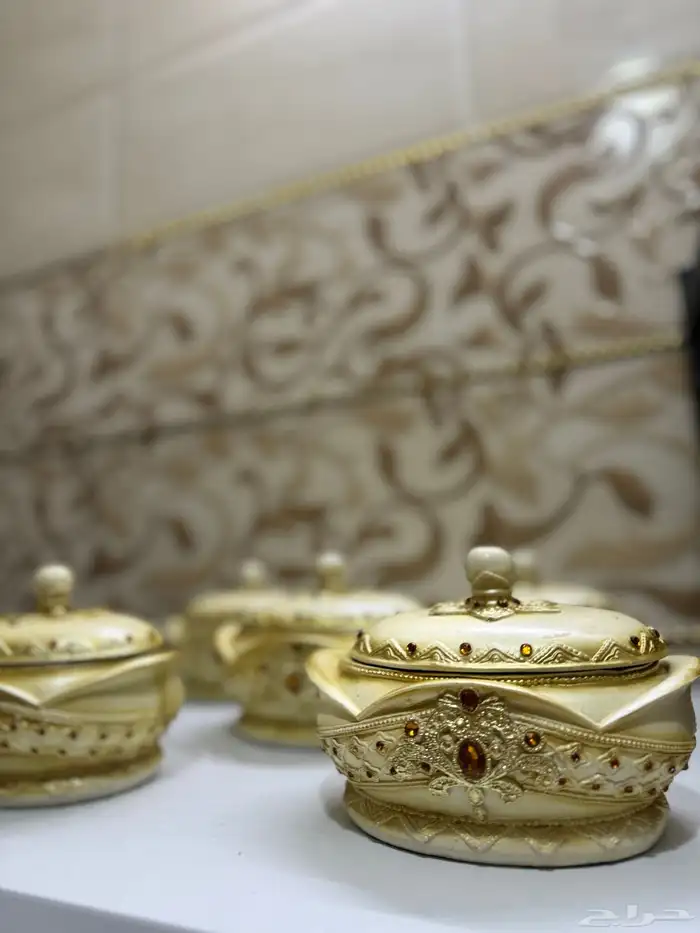 علب رخام مزخرف حق مناسبات فخمة وعمليه 0