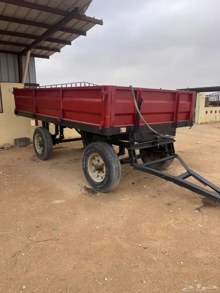 مقطوره قلص و مرشة حراثه ( معدات زراعيه ) 1