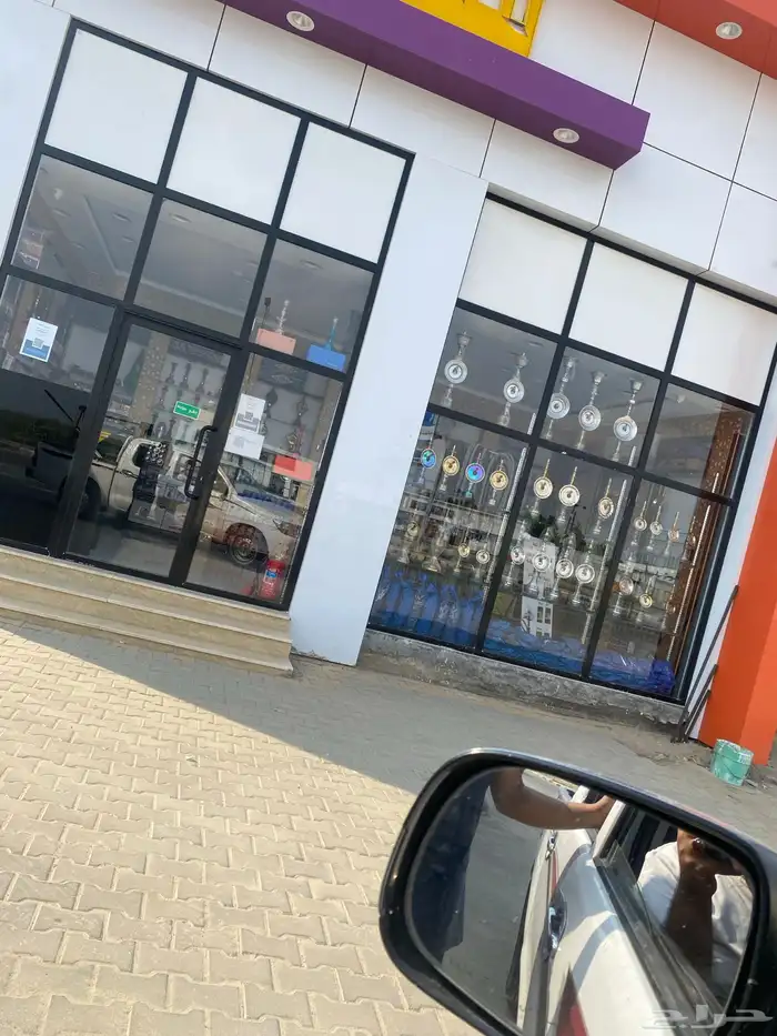 زجاج دربزين وزجاج محلات تجاريه 9