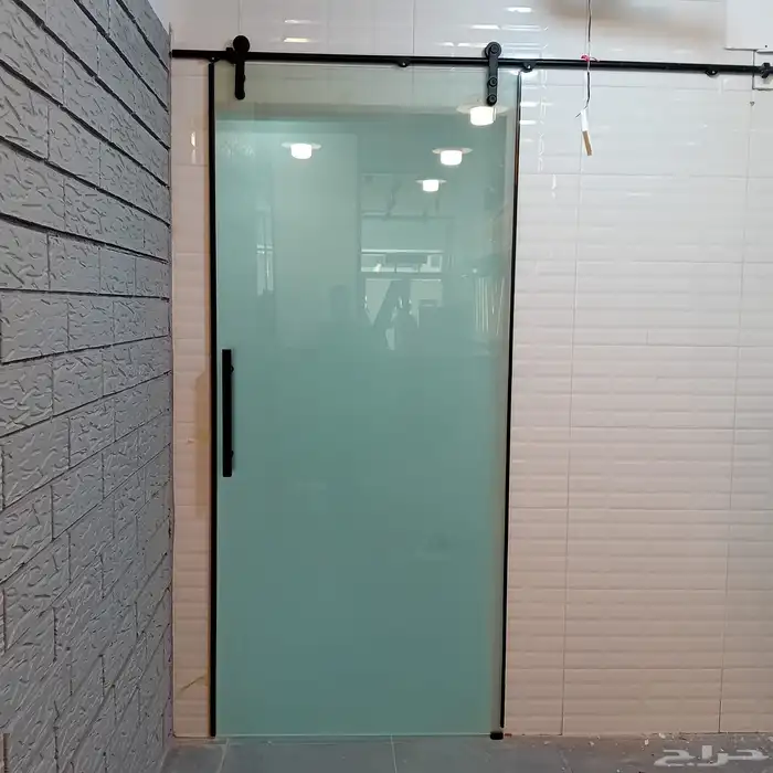 زجاج دربزين وزجاج محلات تجاريه 4