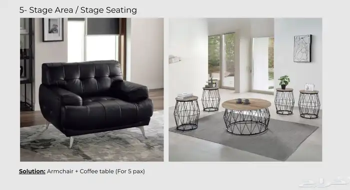 كنب غرف مطابخ تجهيز مشاريع شقق الخ. 15