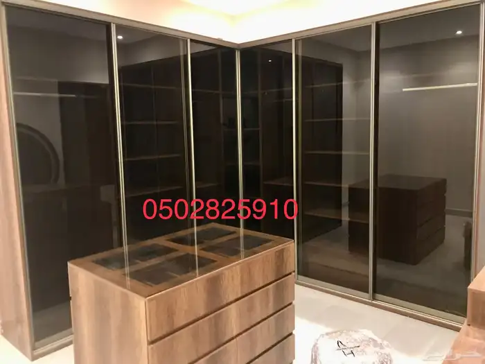 تفصيل غرف ملابس خزائن 26