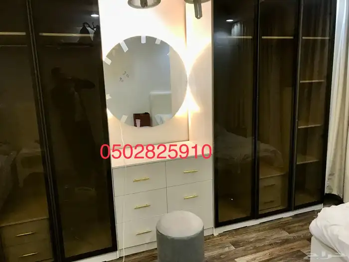 تفصيل غرف ملابس خزائن 24