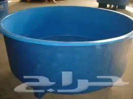 تصنيع احواض زراعية وشلالات من الفايبر جلاس 14