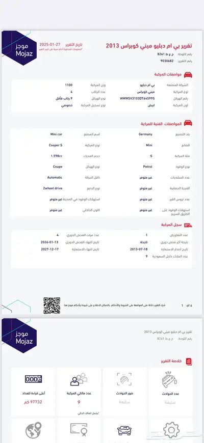 ميني كوبر S 2013 فل مواصفات نظيف جدا 8