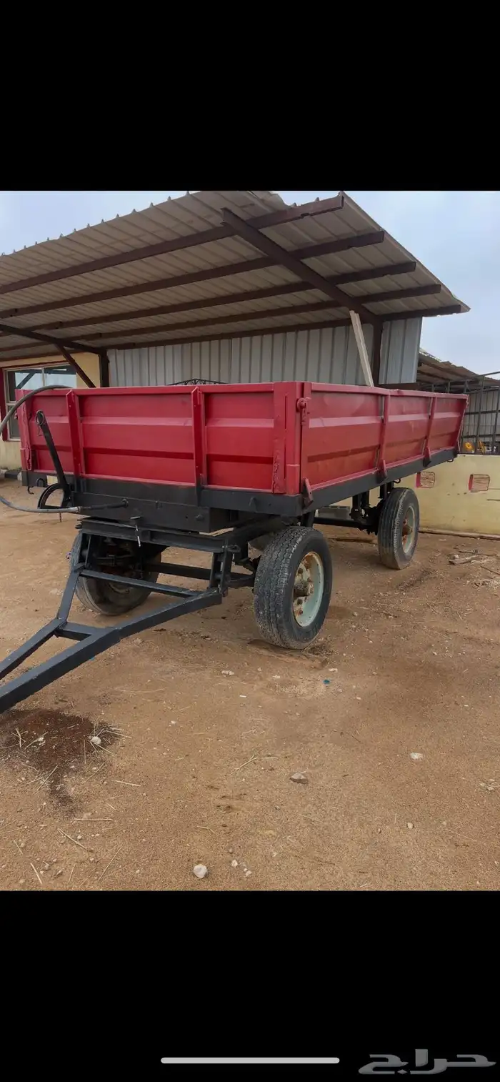 مقطوره قلص و مرشة حراثه ( معدات زراعيه ) 0