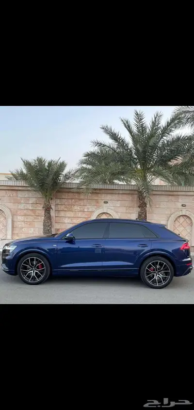 أودي Q8 2021 بلاك ادشن بحالة الوكالة. 12