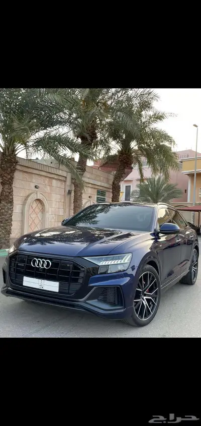 أودي Q8 2021 بلاك ادشن بحالة الوكالة. 2