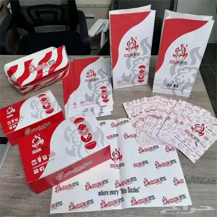 طباعة مستلزمات المطاعم والكافيهات والتغليف 68