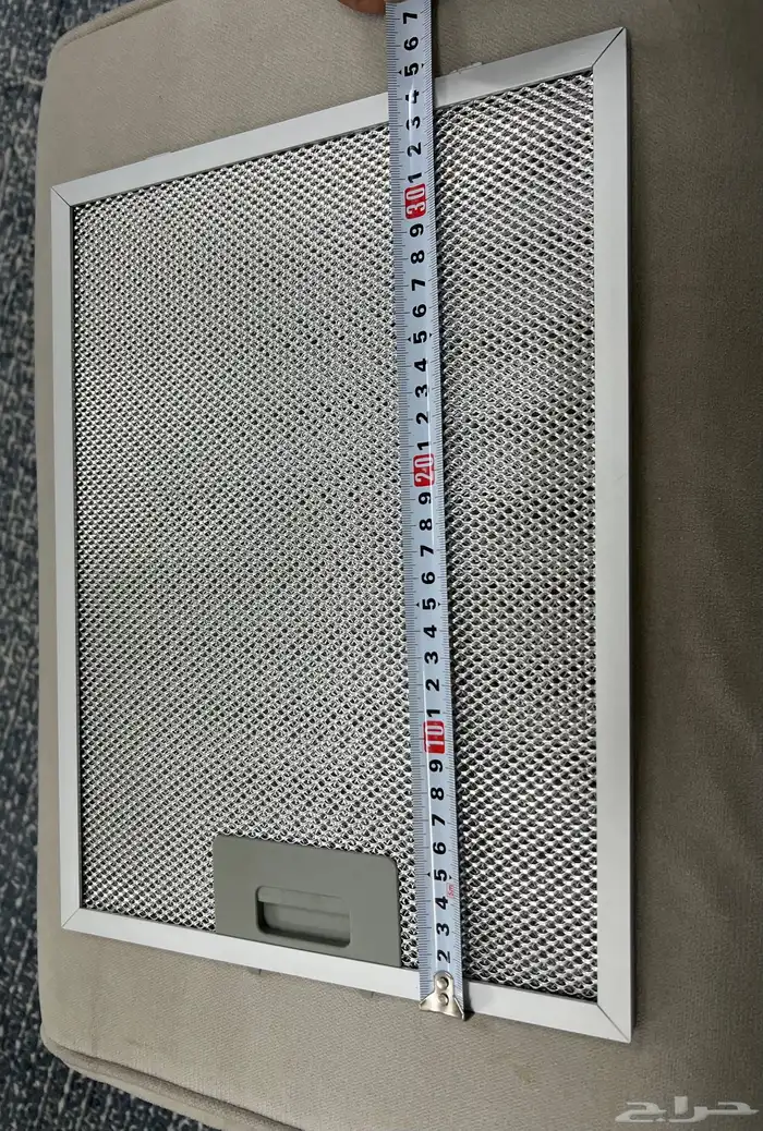فلاتر شفاط هواء لفرن المطبخ المقاس موضح بصوره 2