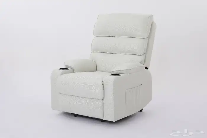 كرسي قماش راحة رفع القدم و الظهر يرجع للخلف يدوي 11