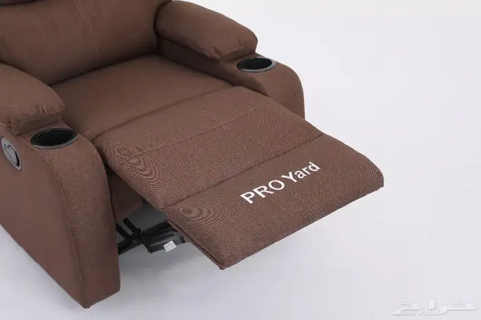 كرسي قماش راحة رفع القدم و الظهر يرجع للخلف يدوي 7