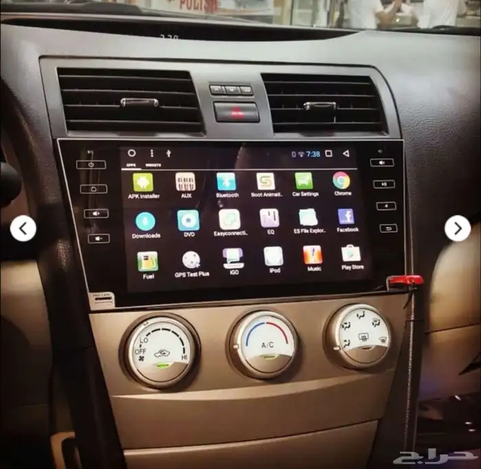 شاشة كامري 2007-2011 1