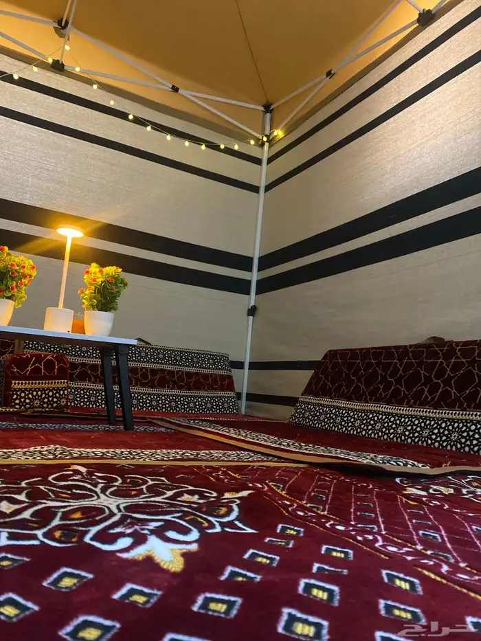 تأجير خيمة مع جلسات 5