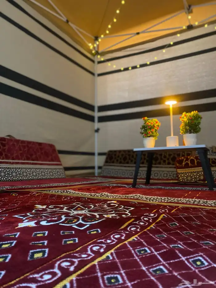 تأجير خيمة مع جلسات 4