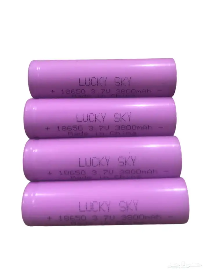 بطارية 18650 - 3800mah قابلة لإعادة الشحن 4