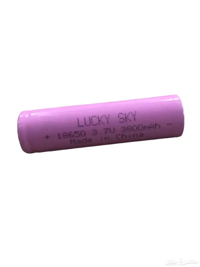 بطارية 18650 - 3800mah قابلة لإعادة الشحن 2