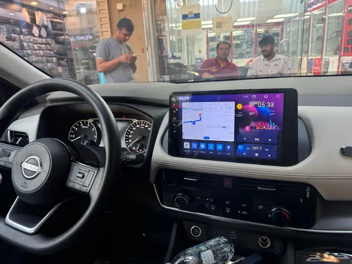 شاشة نيسان اكستريل 2024 2