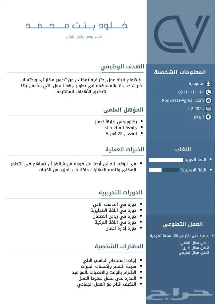 تقديم وظائف- سيفي CV سيرة ذاتية ATS 0