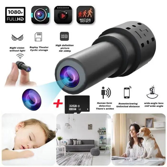 Mini Camera WiFi 1080P HD Night Vision 0