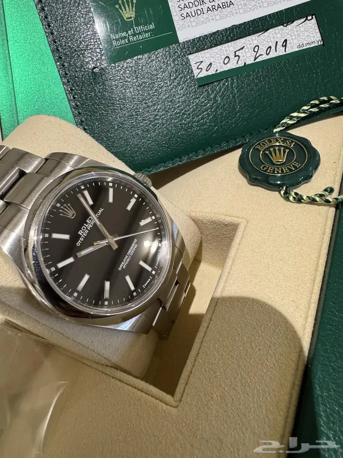 للبيع ساعة رولكس اويستر بربتشوال مقاس 39 1