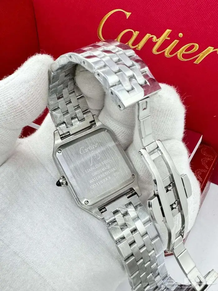 سانتوس كرتير ساعات رجالي ساعة كارتييه طبق اصل للاصلي تماما 3