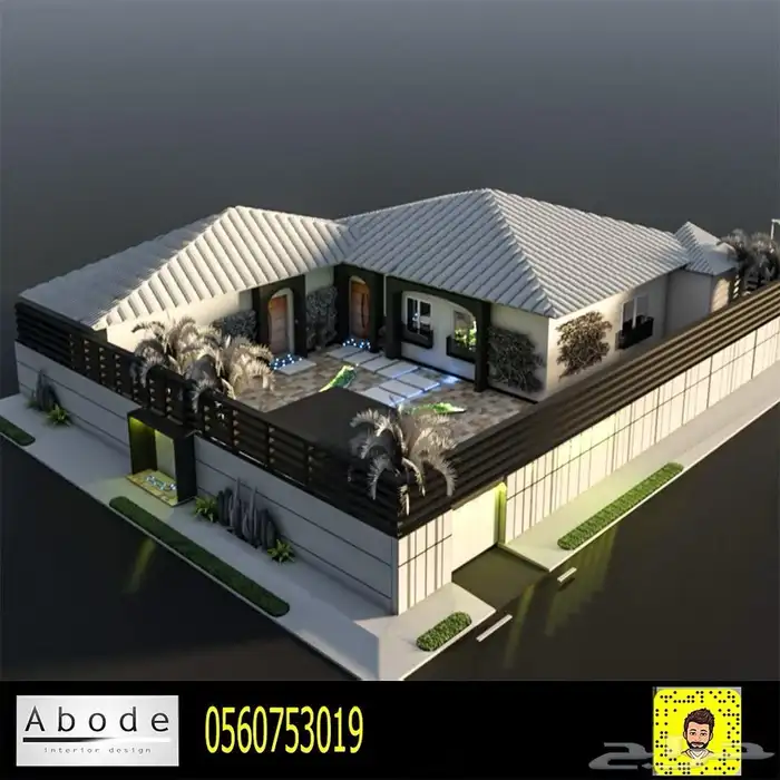 تصميم-استراحات-ديكور-مسابح-مطابخ-حجر-خشب-غرف نوم-سينما-ستيج 15