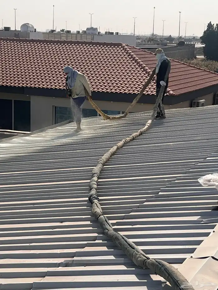 عزل فوم الاسطح عزل شينكو مائي و حراري خصم25 8