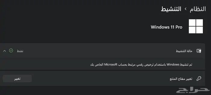 مفتاح ويندوز 11 برو - مدى الحياة 1