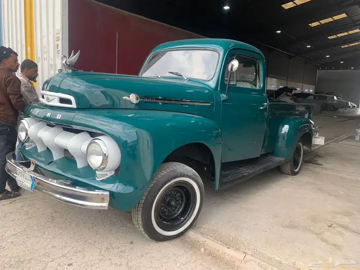فورد F100 موديل 1952 قديم للبيع او الايجار 2