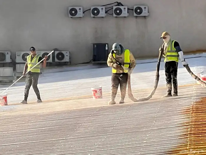 عزل فوم الاسطح عزل شينكو مائي و حراري خصم25 5