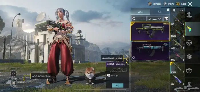 حساب ببجي فرعون كل مسج وأسلحة كل مسج 2