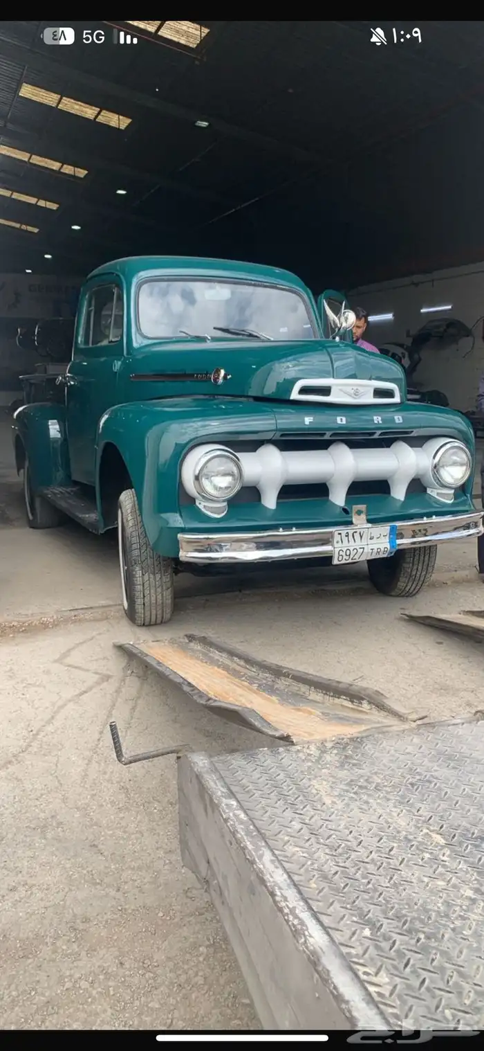 فورد F100 موديل 1952 قديم للبيع او الايجار 1