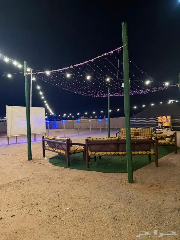 مخيم للايجار يومي شهري 10