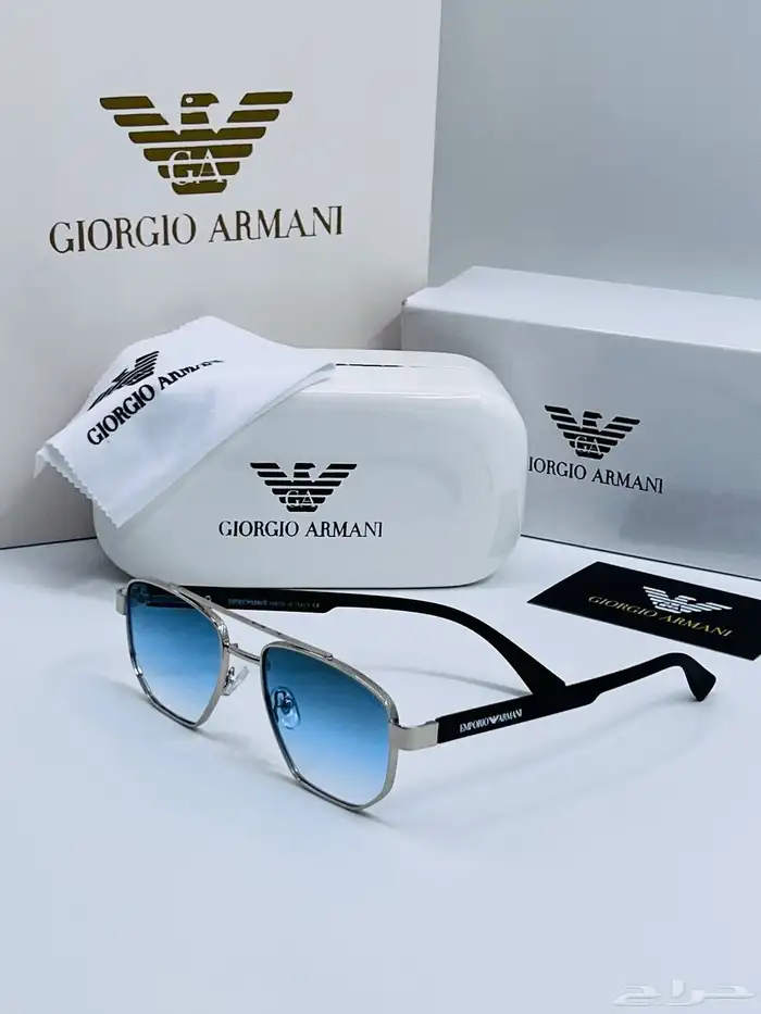 نظارات شمسية من ماركة ارماني مع الملحقات 7