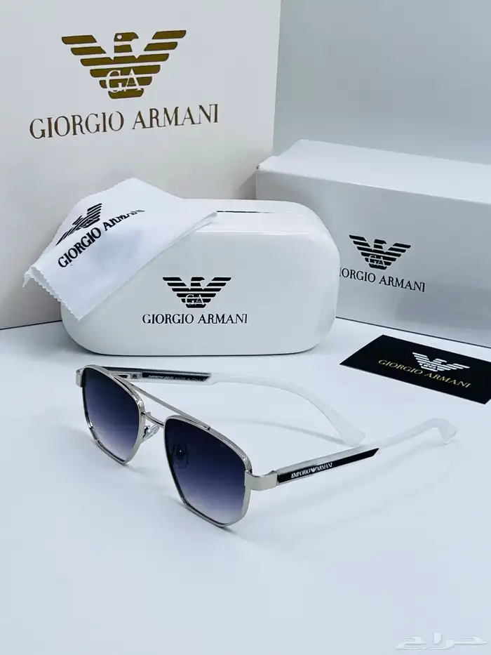 نظارات شمسية من ماركة ارماني مع الملحقات 8
