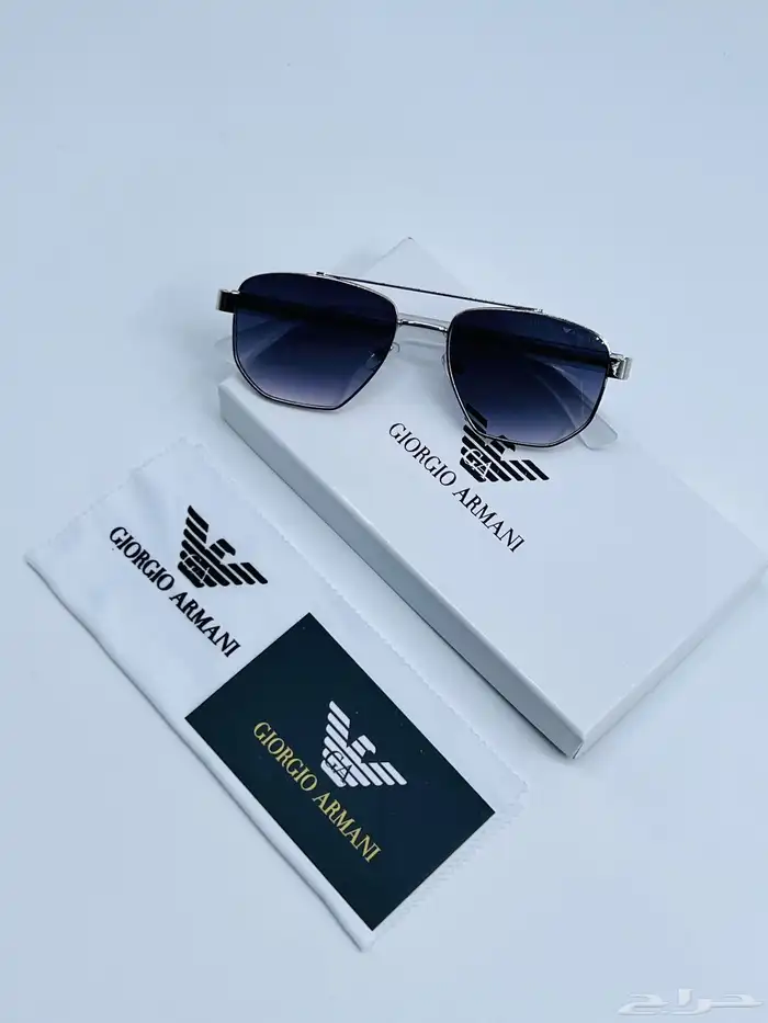 نظارات شمسية من ماركة ارماني مع الملحقات 2