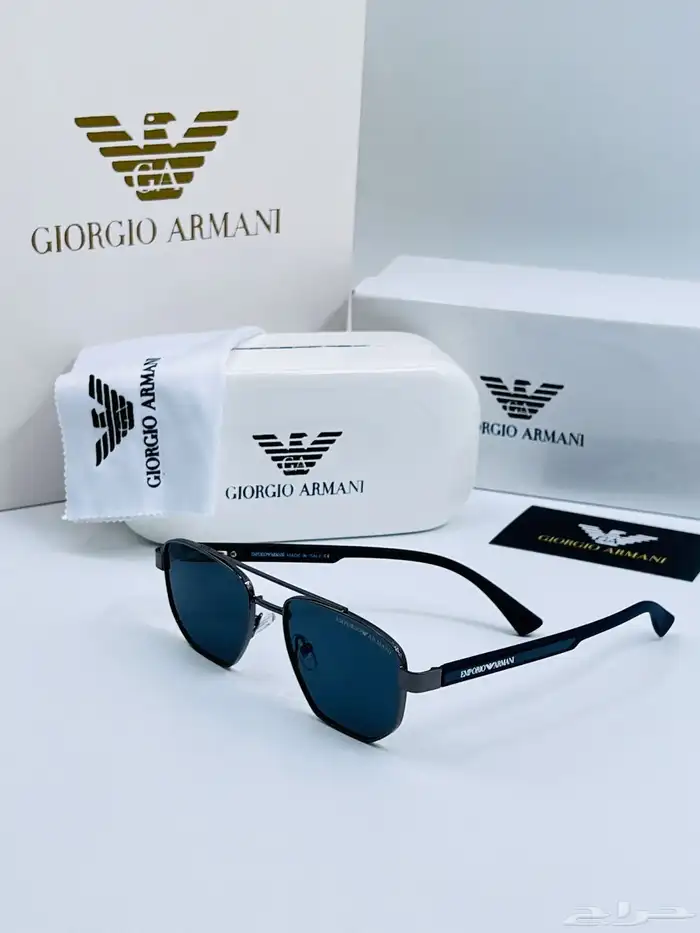 نظارات شمسية من ماركة ارماني مع الملحقات 5