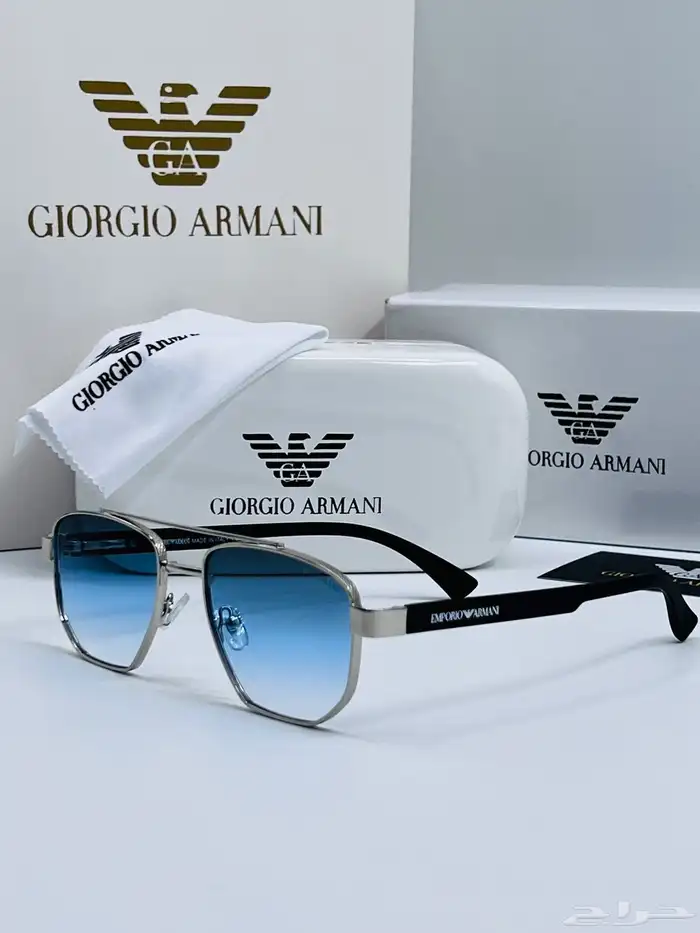 نظارات شمسية من ماركة ارماني مع الملحقات 9