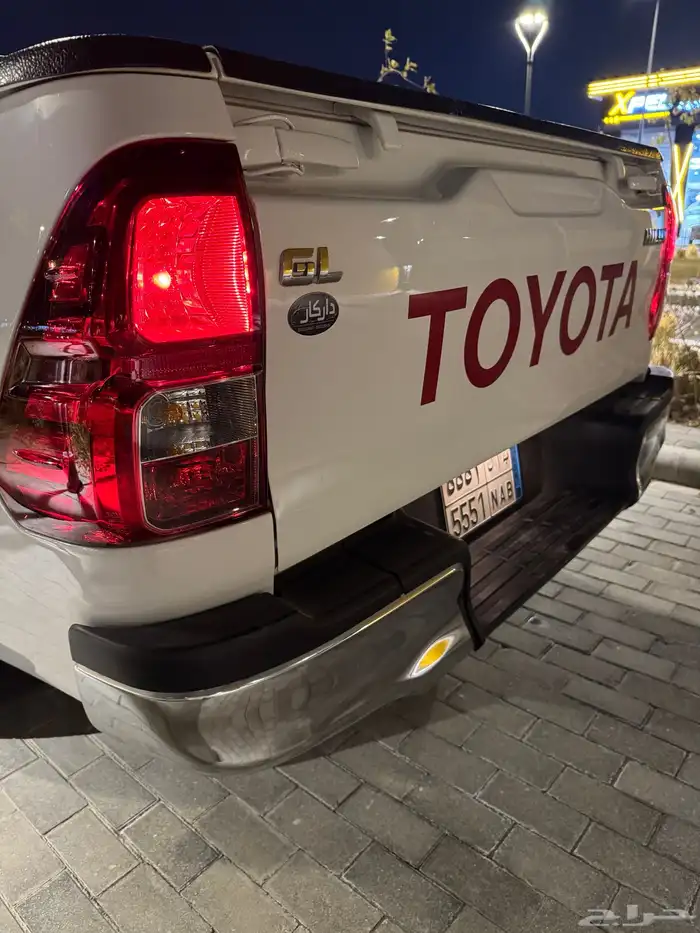 هايلكس غمارة 2016 مخزن ولوحة مميزه 13