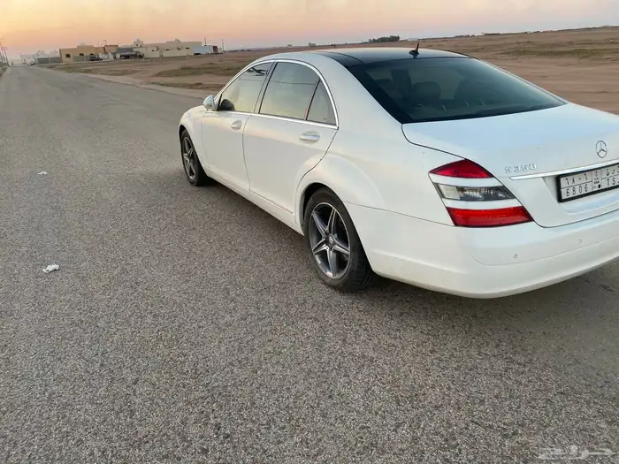 مورسيدس بانوراماS3502007بنزين أستماره من شهر مجدده فحص منتهي 4