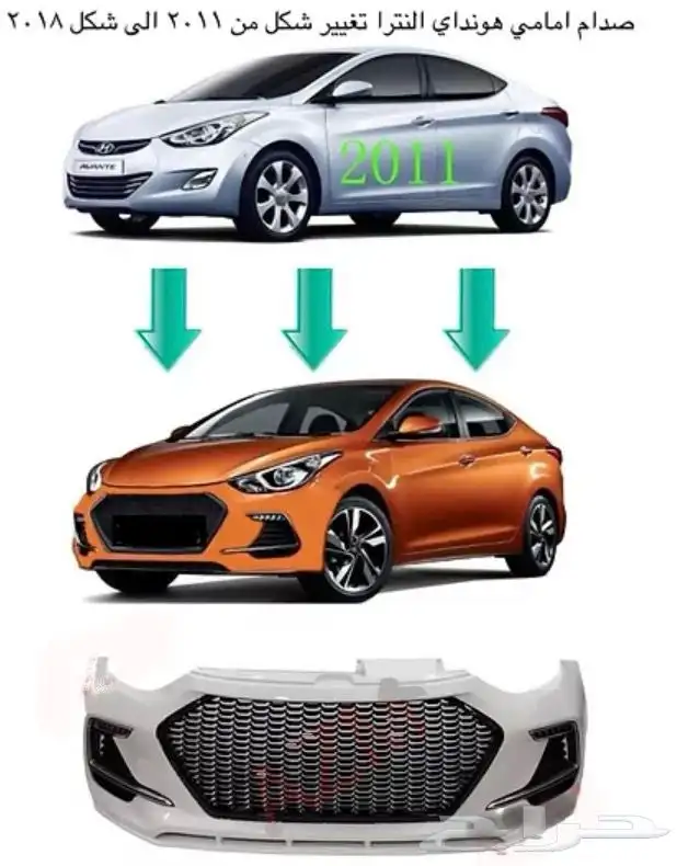 اكسسوارات النترا و القطع الخارجية كل الموديلات Elantra 81