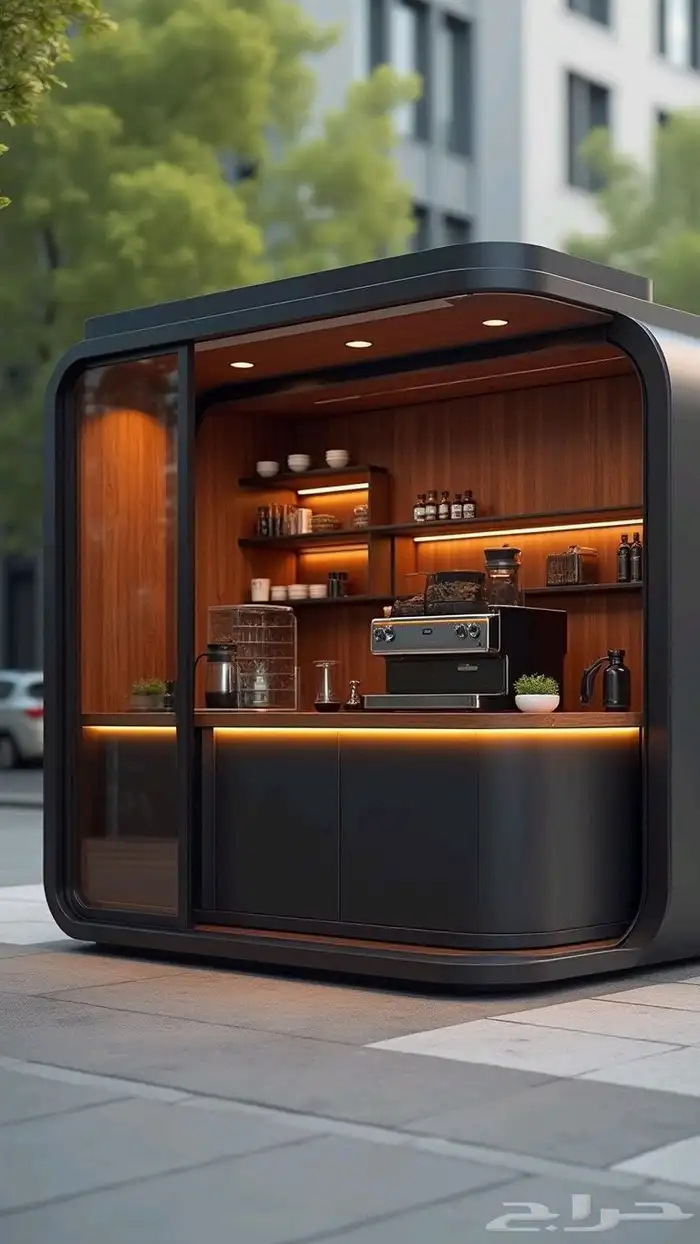 كونتينر فود ترك درايف ثرو كشك ( تجهيز المشروع بالكامل ) 27