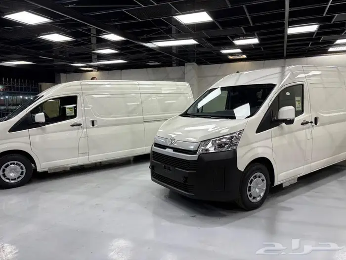 تويوتا باص هاي اس فان بضاعة جير اوتوماتيك ديزل موديل 2025 1