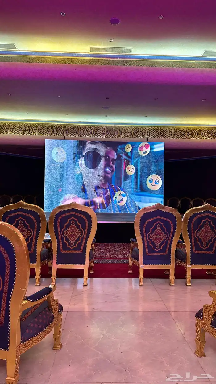 والاضاءت الاحترافية تاجير شاشات التلفزيون العملاقة LED 2