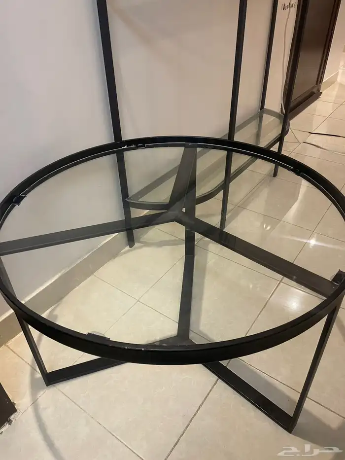 طاولة استقبال و طاولة دائري ة 1