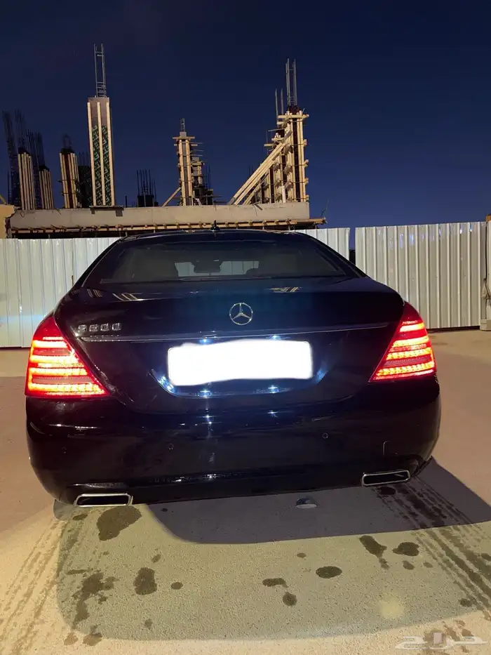 للبيع مرسيدس 600 اسود فل 2011 2